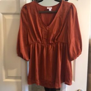 Maternity top from Target.